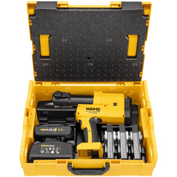 REMS Akku-Press 22V Connected Zest V 15+18+22 L-Boxx