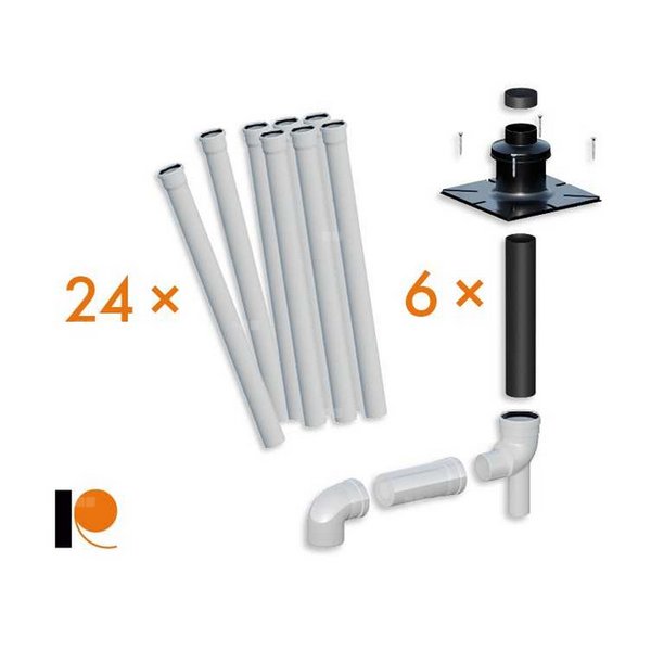 Zestaw elementów kominowych ZS-01 SLIM