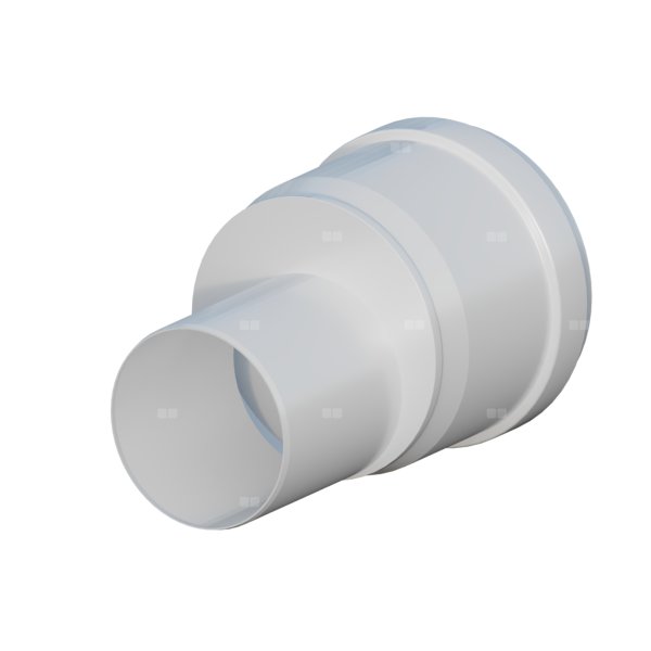 PP złączka redukcyjna mimośrodowa DN125/200mm z uszczelką [EPDM]