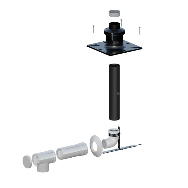 Zestaw przyłączeniowy ZB-05 szacht L500mm