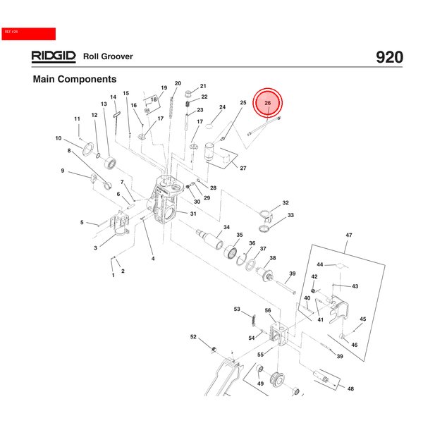 Adapter, 3/8 npt obrotowy
