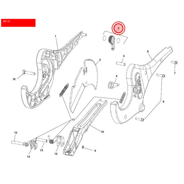 Zatrzask Uchwyt O-RING