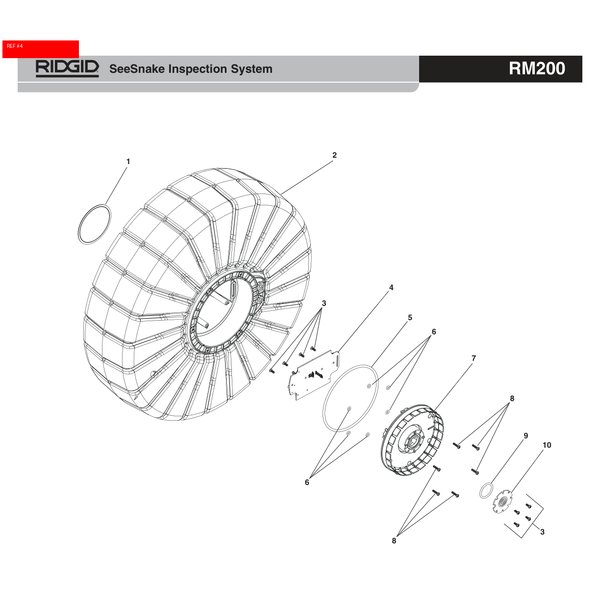 Zespół, microreel licznik pcb