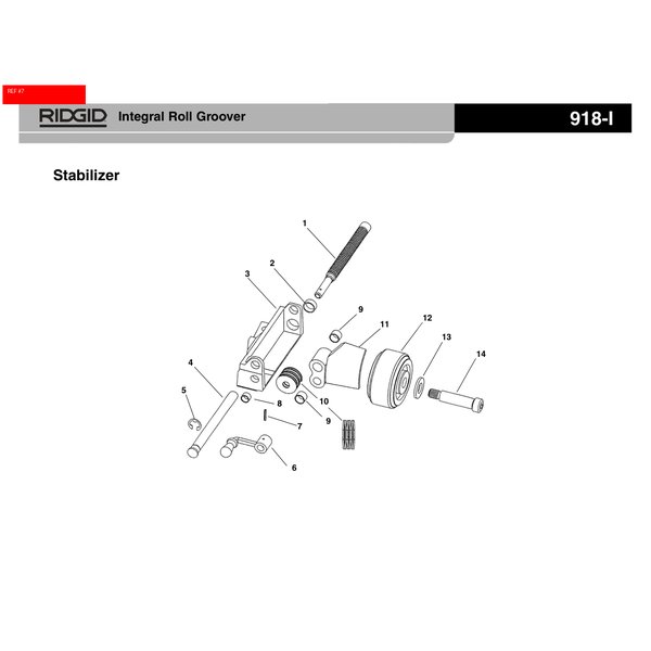 Zestaw, stabilizator 918 strona operacyjna