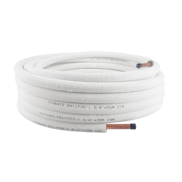 Rura Miedziana w otulinie 3/4 krąg 25 m Tivento Flex