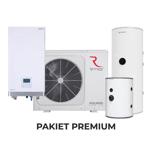 Pakiet Premium Rotenso AQUAMI Split 12 kW z akcesoriami