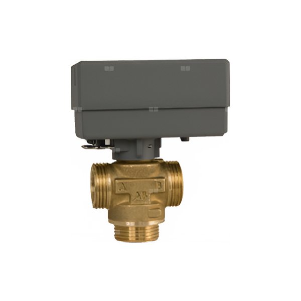 Zawór strefowy 3-drogowy z siłownikiem RAS3W-ZV