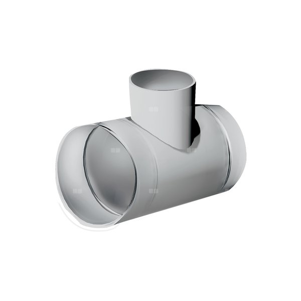 Trójnik spiro iSTREAM STEEL 200