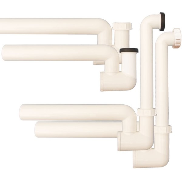 Syfon kondensacyjny z wodą i mechaniczną blokadą antyzapachową HL136N