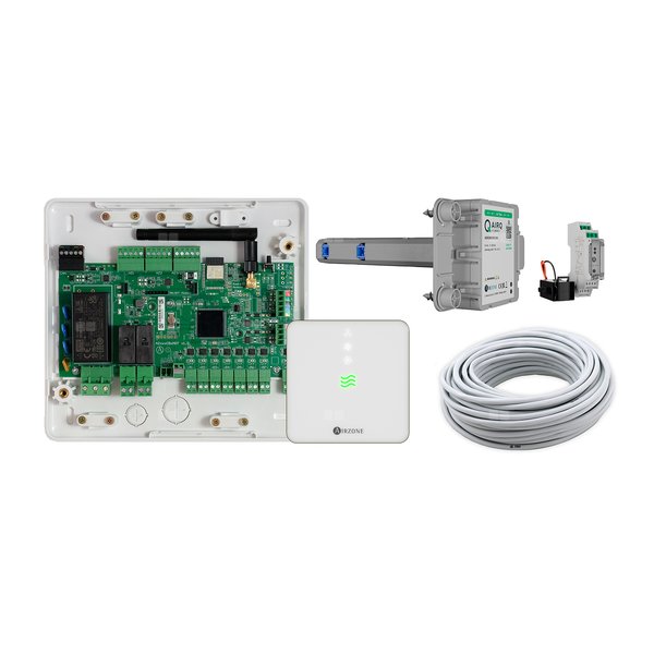 AIRZONE - Flexa 25 Plus [Wi-Fi + AirQ Box + AirQ Sensor + 2 bus 15m]