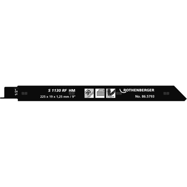 Piła uniwersalna HM posypana, 225 x 20 x 1,5, 5 szt.