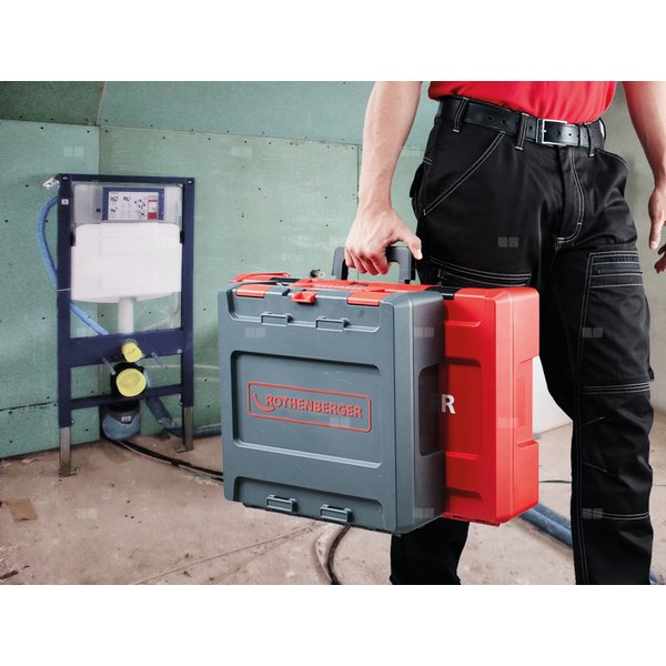 ROCASE 4212 Czerwony z wkładką do szczęk prasowych