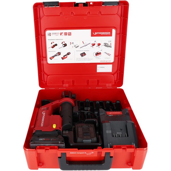ROMAX COMPACT 3 2 x akumulator LI 2.0AH 18V i ładowarką AMP