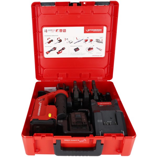 ROMAX COMPACT 3 SET M15-22-28 + akumulator LI 2.0AH 18V i ładowarka AMP