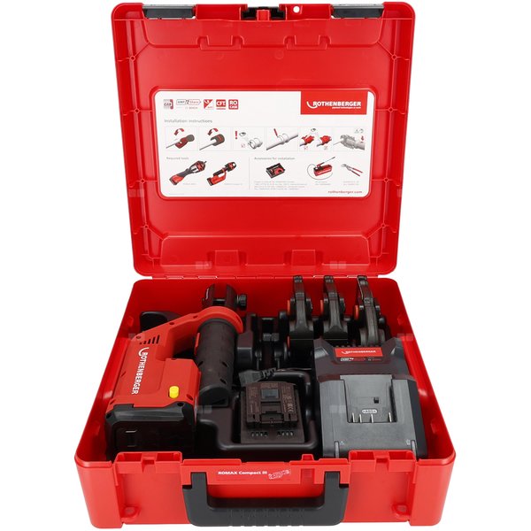 ROMAX COMPACT 3 SET TH16-20-26 + akumulator LI 2.0AH 18V i ładowarka AMP