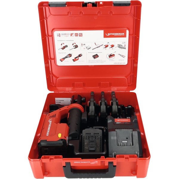 ROMAX COMPACT 3 SET RFZ12-16-20 + akumulator LI 2.0AH 18V i ładowarka AMP