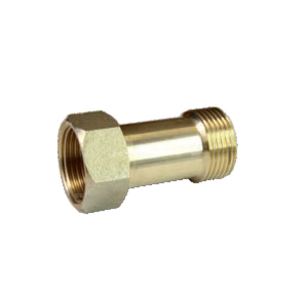 Przedłużka RUMET mosiądz 1'' x 1'' (GW x GZ), 60 mm