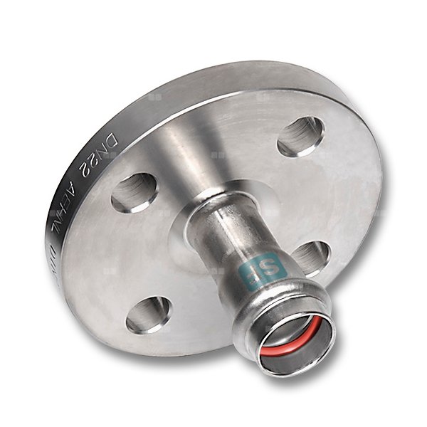 Kołnierz zaciskowy SANHA NiroSan SF stal nierdzewna DN 40 (42 mm)