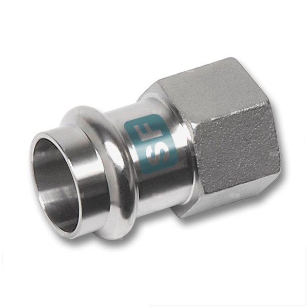 Mufa SANHA NiroSan SF, stal nierdzewna, 54 mm x 2'' (zw x GW)