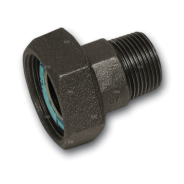 Śrubunek SANHA 926SW dwuczęściowy, żeliwo, 1 1/4'' x 2'' (GZ x GW)