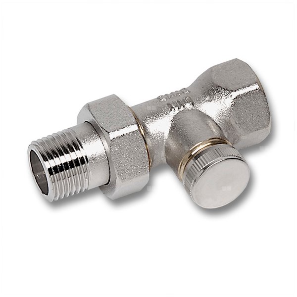 MS-Ni Zawór powrotny grzejnikowy prosty GWxGZ 1/2