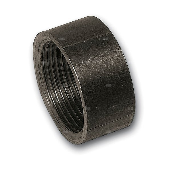 Mufa SANHA 16D, stal (czarny), 1 1/4'' (GW)