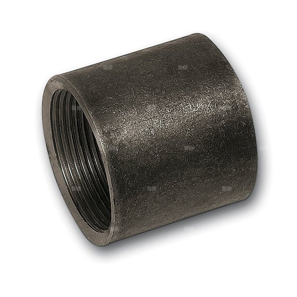 Mufa SANHA 16, stal (czarny), 3/8'' (GW)