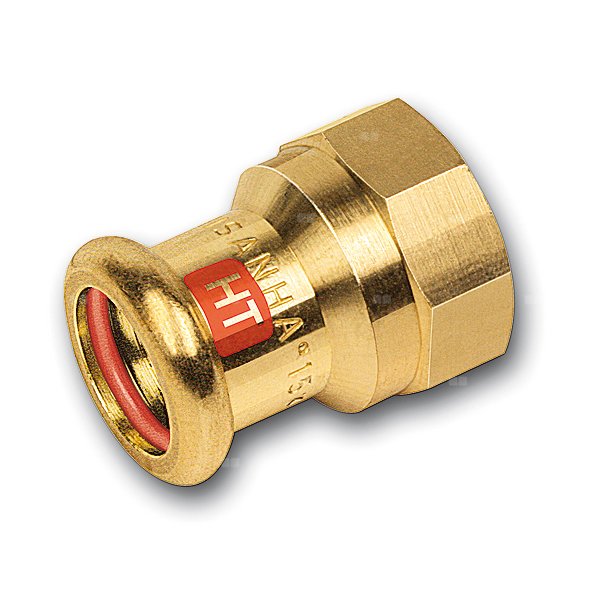 Mufa SANHA Press Solar, Cu, 28 mm x 1 1/4'' (zw x GW)