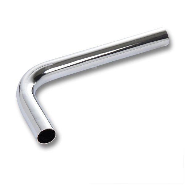 Łuk 90' SANHA Press Heat, Cu (chromowanie), 15 mm (zz x zz), 125 mm