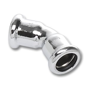 SANHA®-Press Chrom Łuk 45 st. PxP 28