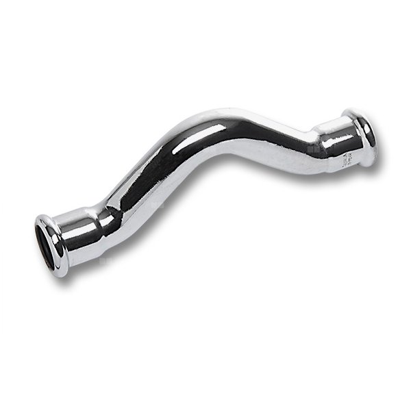 Obejście SANHA Press, Cu (chromowanie) (chrom), 12 mm (zw x zw)