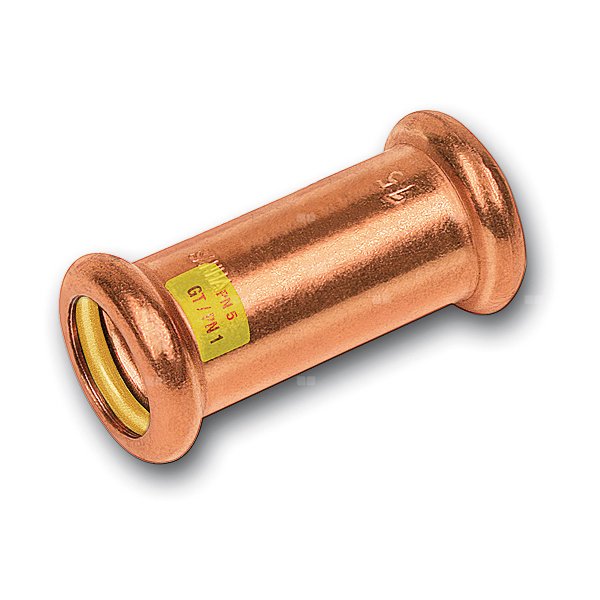 Mufa SANHA Press Gas przesuwna, Cu, 28 mm (zw x zw)