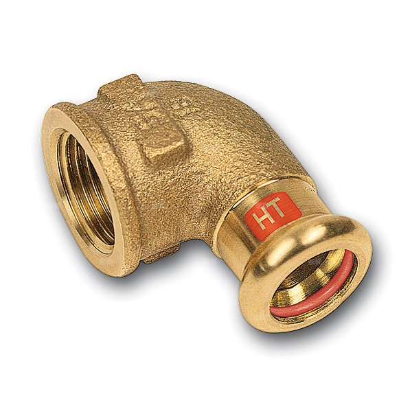 Kolano 90' SANHA Press Solar, Cu, 28 mm x 3/4'' (zw x GW)