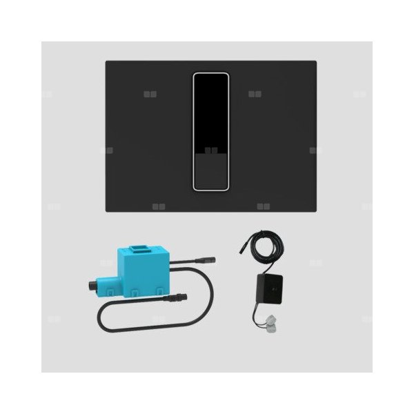 Przycisk elektroniczny INEO BRIGHT, czarny mat