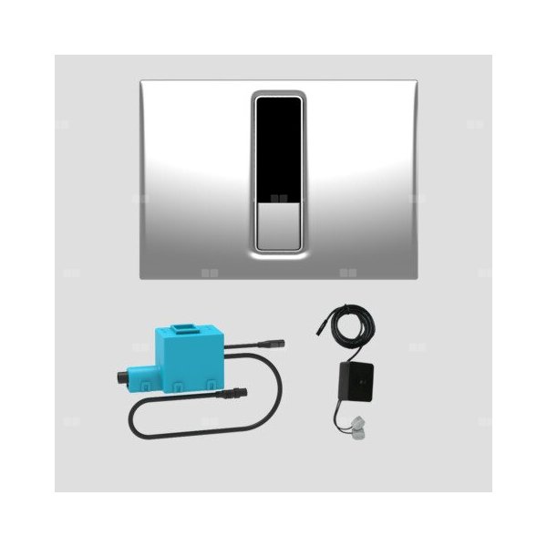 Przycisk elektroniczny INEO BRIGHT, chrom