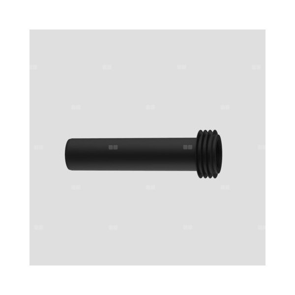 Prostka przyłączeniowa WC fi 45 mm ze złączką, 300 mm