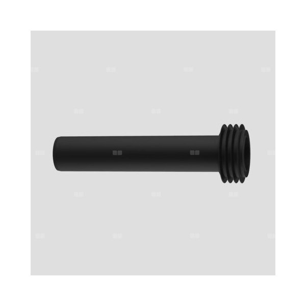 Prostka przyłączeniowa WC fi 45 mm ze złączką, 400 mm