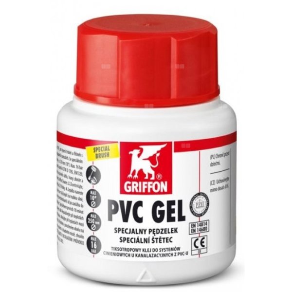 Klej do PVC 125ml Griffon (plastikowa butelka z aplikatorem)