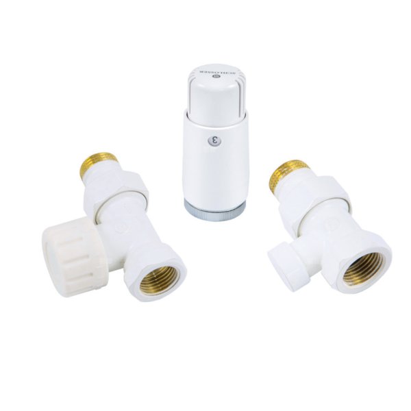 ZESTAW STANDARD MINI 1/2GZ x 1/2GW M30x1,5 POWRÓT STANDARD PROSTY - BIAŁY