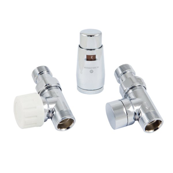 ZESTAW TERMOSTATYCZNY ELEGANT MINI M30x1,5 PROSTY - CHROM