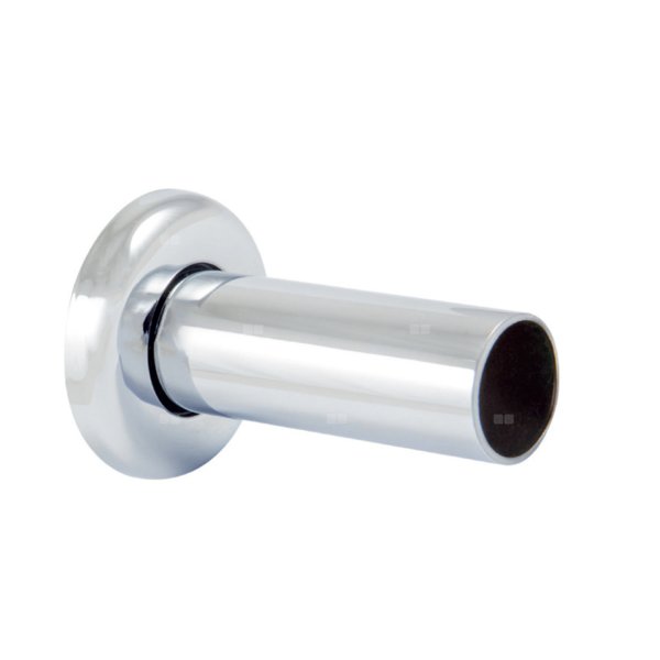 RURKA fi 22 mm Z OKRĄGŁĄ ROZETĄ Z ORINGIEM fi 22X45 - CHROM
