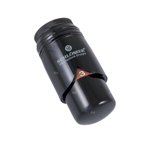 GŁOWICA TERMOSTATYCZNA BRILLANT SH M30x1,5 - CZARNA