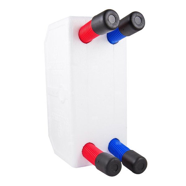 BLOK INSTALACYJNY PODWÓJNY Z RURĄ KARBOWANĄ 25 mm DO PEX I PEX-A-PEX