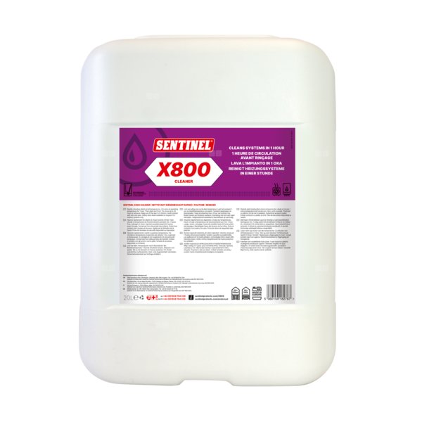 Natychmiastowy środek do usuwania szlamu z instal CO X 800 (20L)