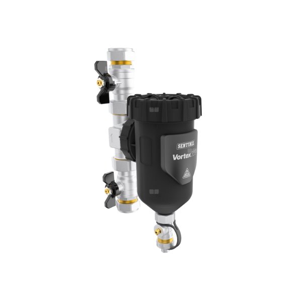 Vortex 300 separator do magnetycznej  filtracji zanieczyszczeń 300 ml złącza 3/4''