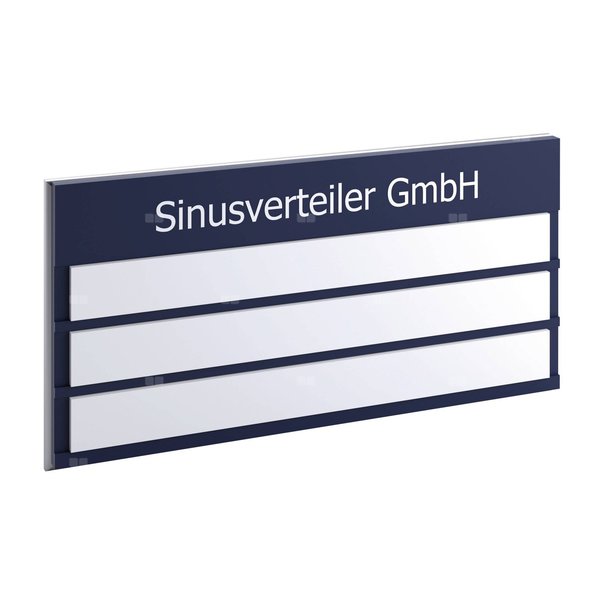 Reflex SINUS Kennzeichnungsmaterial, Tabliczka identyfikacyjna blau