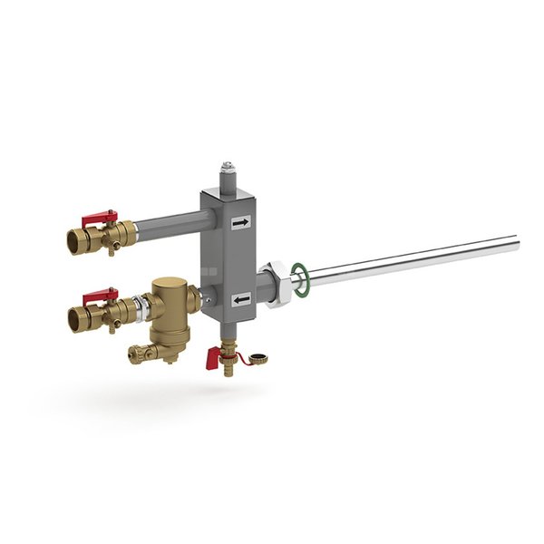 Reflex SINUS EasyFixx, Anschlüsse 2 x 1", 1 x 2"