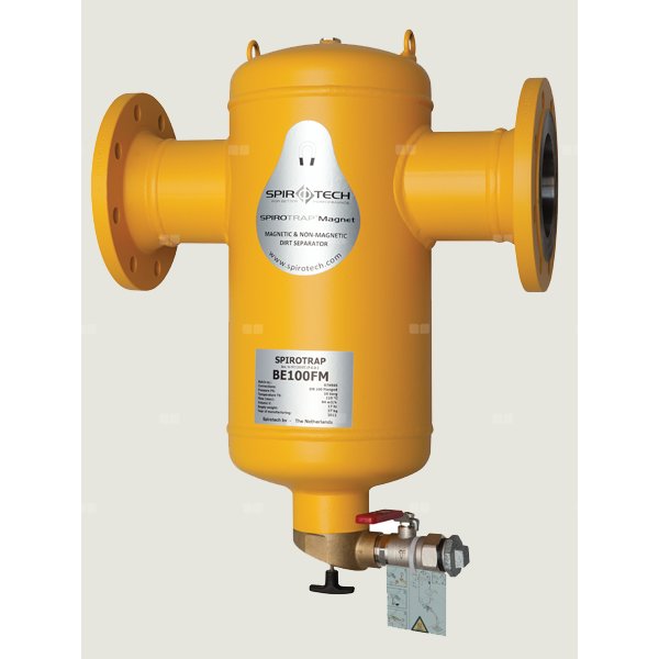 Separator Spirotrap MAGNET DN 050 Połączenie kołnierzowe