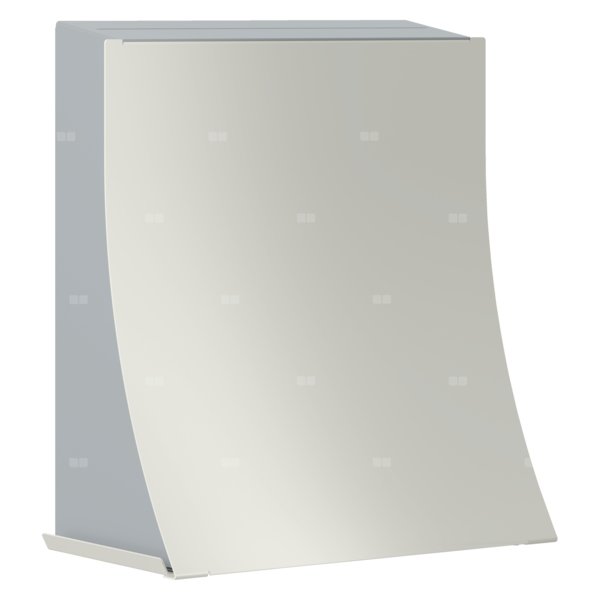 Osłona zewnętrzna ze stali nierdzewnej do VRL-W 100 P VE malowana proszkowo o kolorze białym., W 100 BA VA W