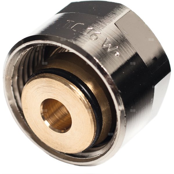 Złącze TECE flex dwuczęściowy, mosiądz, 20 mm x 3/4'' (zz x GW)